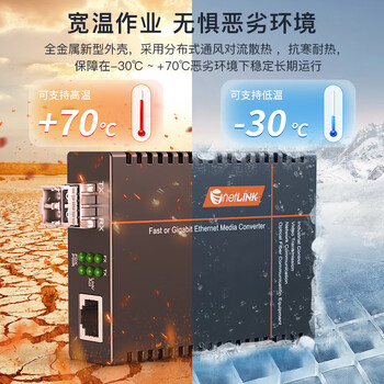 netLINK HTB-GS-03/M-SFP 千兆多模双纤光纤收发器 工程电信级SFP光电转换器 LC接口 DC5V 一台 netLINK HTB-GS-03/M-SFP 千兆多模双纤光纤收发器 工程电信级SFP光电转换器 LC接口 DC5V 一台