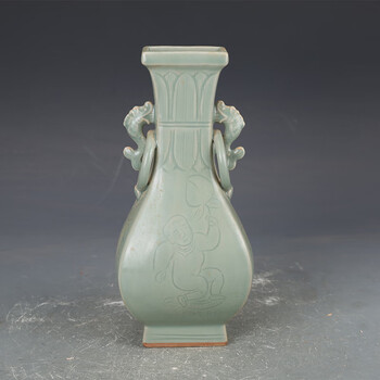 龍泉窯雞首壺 宋青瓷水注 酒器 中國古美術 茶器 茶道具