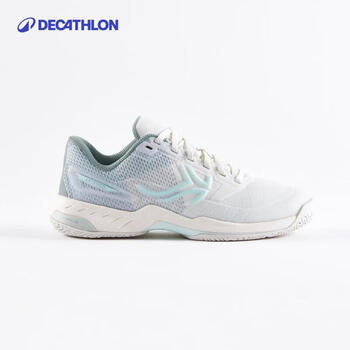 迪卡侬(DECATHLON)女士初阶/进阶硬地网球鞋灰白色38 4768007 迪卡侬(DECATHLON)女士初阶/进阶硬地网球鞋灰白色38 4768007