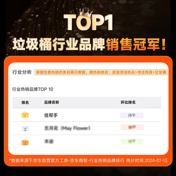佳帮手厨房垃圾桶8.8L带盖大号家用壁挂式垃圾桶厕所卫生间客厅悬挂桶