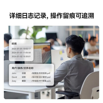 Synology DS423+ 四核心 四盘位 网络存储服务器 私有云 文件存储 数据备份 8T硬盘*4