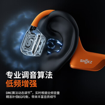 韶音（SHOKZ）OpenRun Pro 2 S820开放式蓝牙耳机骨传导耳机运动跑步骑行无线 砂石黑