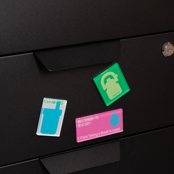 chakolab水杯周边贴趣味可爱磁吸贴家庭装饰贴