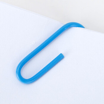 得力（deli）（HWM）彩色回形针/彩色金属曲别针3#（160枚29mm/桶）10桶/套 0038