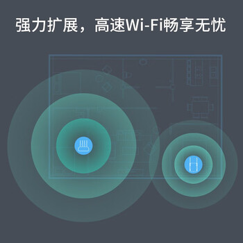普联普联AC1200双频wifi放大器 Wi-Fi无线信号扩展器 中继器 路由器信号无线网络增强器 TL-WDA6332RE