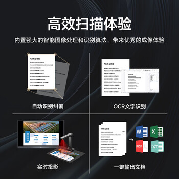 良田（eloam）书籍高拍扫描仪 曲面展平不拆书 2500万高清  办公文件档案高速自动连续扫描仪 A3幅面 BS1560TM