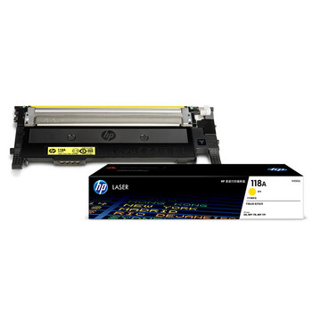 惠普（HP）118A（W2082A）原装硒鼓/黄色粉盒碳粉单支装（适用hp 150a/w 178nw 179fnw）打印页数700页