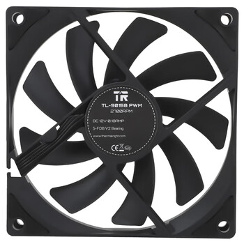 利民（thermalright）TL-9015B 9cm超薄风扇 S-FDB V2轴承 9cm机箱风扇4pin PWM 2700转速