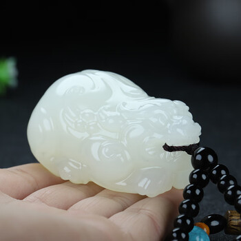 和田玉 【碧玉】 貔貅ペンダント 20*11*8／4g 【国家鑑定機関認可済】 和田玉 【碧玉】 貔貅ペンダント 20*11*8／4g 【国家鑑定機関