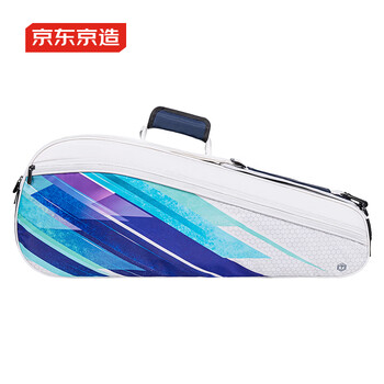 京东京造 【限时特惠】羽毛球包网球包 大容量多功能男女手提包球拍包 蓝