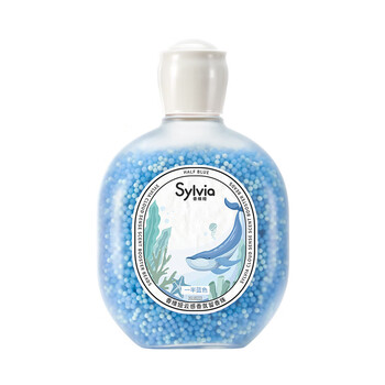 立白香维娅留香珠一半蓝色180g*2瓶 洗衣香珠洗衣液伴侣除螨持久留香