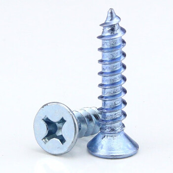 永利尚 镀锌沉头自攻螺丝钉十字平头自攻丝 M4.2*19【100粒】