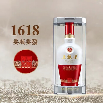 常温便】【白酒】五粮液1618 500ml×6本入 52° : 楽商事株式会社