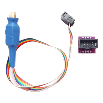 熙久阳 烧录测试探针弹簧针在线烧录WSON SOIC TSSOP8 SPI FLASH biosSOP8窄体探针线