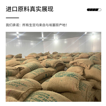 LUJIAZUI鹿家嘴埃塞俄比亚瑰夏意式精品美式咖啡豆阿拉比卡中深烘焙250g