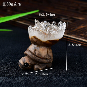 ⭐︎【高級】白水晶 置物 122g ⭐︎【高級】白水晶 置物 143.8g