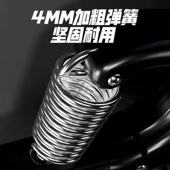 匹克A型握力器 青少年臂力锻炼引体向上力量练习 灰色YW42402