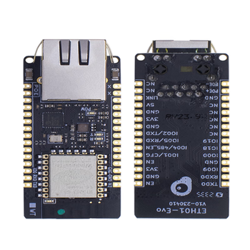 熙久阳 ETH01-EVO板载ESP32-C3开发板带以太网WIFI蓝牙三合一物联网网关POE模组