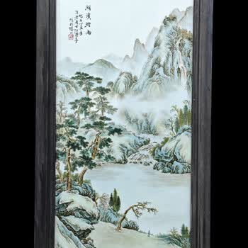 珠山八友瓷板画价格报价行情- 京东