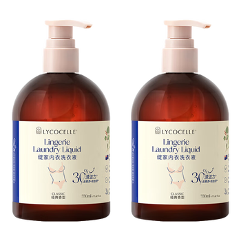 绽家内衣裤洗衣液套装330ml*2(白雪公主)【升级】抑菌去血渍黄渍手洗