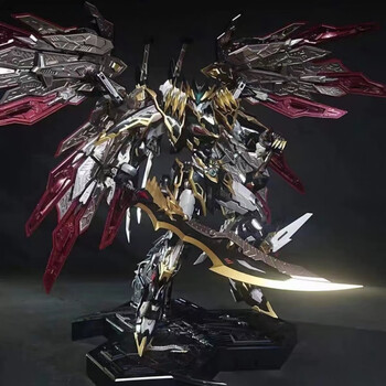 吕布高达mg系列模型手办同款全新三国mg赵云白起曹仁干将机甲盲盒福袋