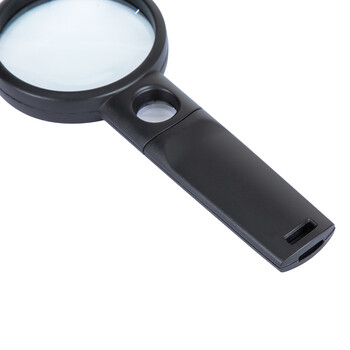 得力(deli)50mm高清手持阅读放大镜(带辅助放大镜) 得力(deli)50mm高清手持阅读放大镜(带辅助放大镜)