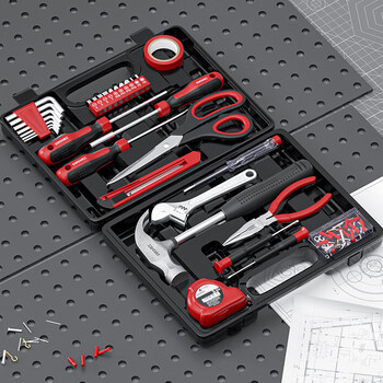 卡夫威尔 32件家用工具箱套装电讯电工电子维修工具组套五金螺丝刀 H2686A 卡夫威尔 32件家用工具箱套装电讯电工电子维修工具组套五金螺丝刀 H2686A