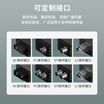 itcom艾迪康光纤收发器光电转换器百兆单模单纤1光1电外置电源SC接口40公里电信级一对IT168-FE-40AB