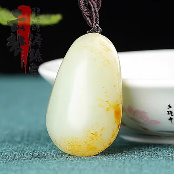 和田玉黄沁籽料原石- 京东
