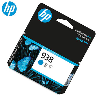 惠普（HP）938原装青色墨盒(4S6X5PA)适用OJ9110b 9120 9130 9720 9730打印机（约800页）