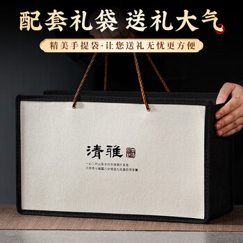 七春2025新茶明前绿茶龙井春茶茶叶陶瓷罐装高端伴手礼盒200g