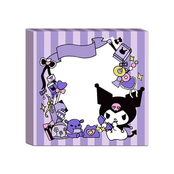 美销宝 便签本小学生专用无粘性便签纸高颜值可撕便签标签纸手写可爱记事签便签留言纸 库洛米