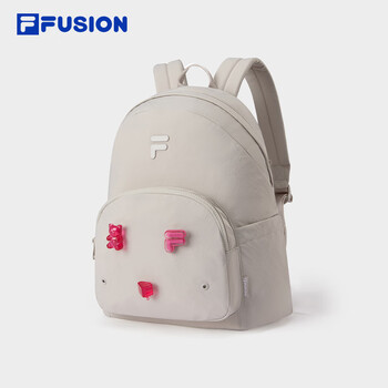 FILAFUSION斐乐潮牌女包背包秋季趣味双肩包电脑包书包