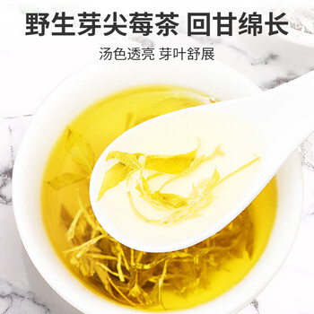 贡苑【野生芽尖莓茶】特嫩级张家界霉茶90g 硒黄酮茅岩永高山龙须顺藤