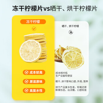 虎标中国香港品牌 花草茶 冻干柠檬片 冷泡水果茶泡水泡茶喝的70g罐装 虎标中国香港品牌 花草茶 冻干柠檬片 冷泡水果茶泡水泡茶喝的70g罐装