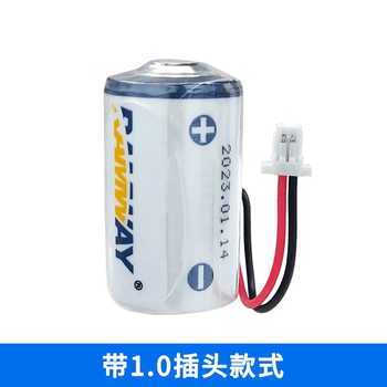 凯元达台达PLC绝对值伺服编码电池1/2AA探头电缆线束LS14250ER14250带1.25插头：4个