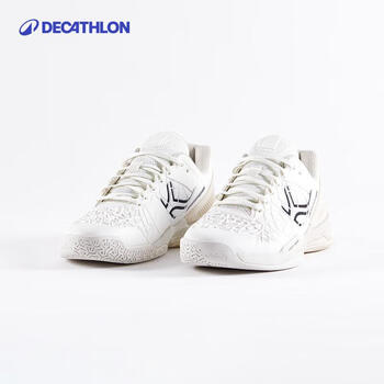 迪卡侬网球鞋男专业高阶网球运动鞋乳白色43-4544094