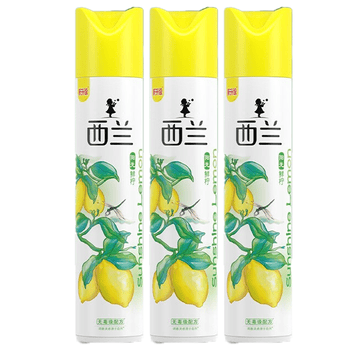 立白【全家可用 空气清新剂】西兰液体柠檬320ml*3瓶 无毒不刺鼻