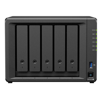 群晖（Synology）DS1525+四核心五盘位NAS网络存储服务器 文件共享数据备份 （需搭配兼容硬盘使用，详情咨询客服）