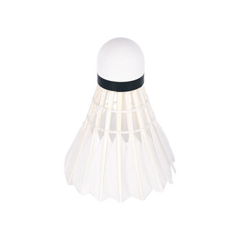 超牌超牌绿超羽毛球专业比赛刀翎二拼软木耐打稳定12只装76速