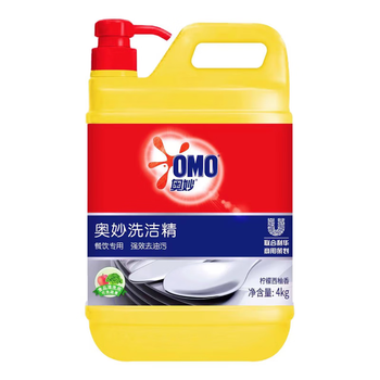 奥妙洗洁精4KG新旧随发+洗手液芦荟500g家用商用后厨食堂酒店写字楼