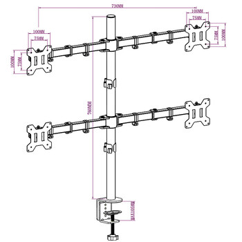 支尔成显示器支架四屏电脑支架4屏桌面电脑支架炒股拼接多屏连接加高支架桌面台式增高支架 支尔成显示器支架四屏电脑支架4屏桌面电脑支架炒股拼接多屏连接加高支架桌面台式增高支架