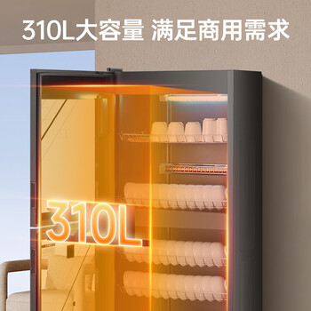Haotaitai家用嵌入式大容量碗筷茶具消毒碗柜紫外线、红外线中温烘干一体机消毒柜 YTP310A