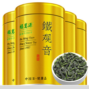 福茗源乌龙茶 安溪铁观音500g 特级新茶茶叶礼盒送长辈老丈人口粮茶