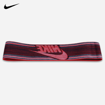 耐克（NIKE）运动发带 头带 跑步篮球健身瑜伽 防汗吸汗带N1003550123OS 黑红