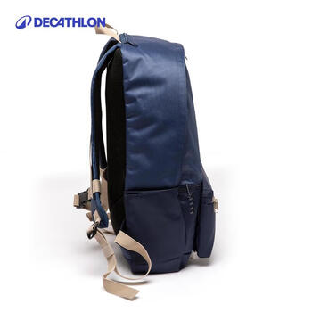 迪卡侬双肩包电脑背包运动男健身包休闲运动背包-蓝色25升 4153099 迪卡侬双肩包电脑背包运动男健身包休闲运动背包-蓝色25升 4153099