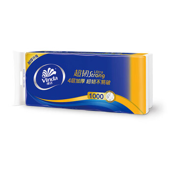 维达（Vinda）【食用油+卷纸】精炼一级大豆油1.8L(非转）*2+V4407卷纸10卷*2提