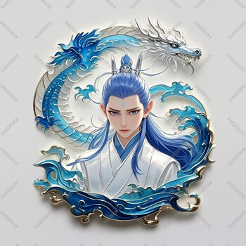 掌上谈熊 装饰冰箱贴 哪吒魔童闹海周边冰箱贴（5.5cm） 100个混发