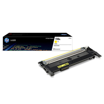 惠普（HP）118A（W2082A）原装硒鼓/黄色粉盒碳粉单支装（适用hp 150a/w 178nw 179fnw）打印页数700页