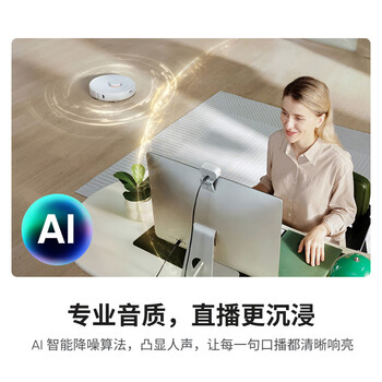 影石（Insta360）Link 2 & Link 2C AI智能4K直播摄像头 高清美颜电脑直播设备 4K 【云台款】迷你脚架套装-石墨黑